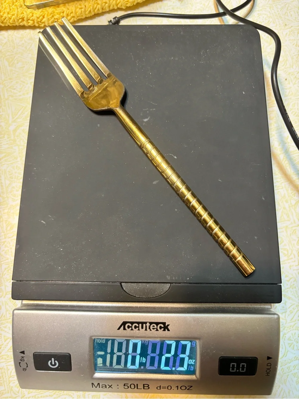 Goldtone Stainless Dinner Forks